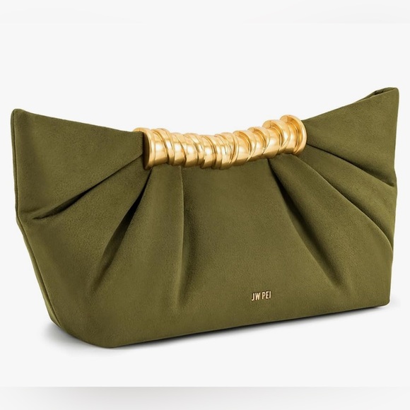 JW PEI Handbags - 🆕 JW PEI Olive Crossbody Bag with Gold Accents